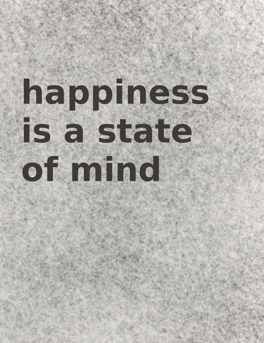 Happiness is a State of Mind The Best Gift for Your Loved Ones & Friends