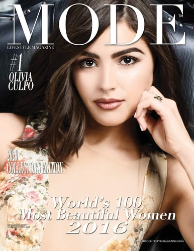 Mode Lifestyle Magazine World's 100 Most Beautiful Women 2016 2020 Collector's Edition - Olivia Culpo Cover