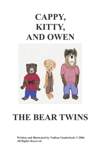 Cappy, Kitty, and Owen the Twin Bears