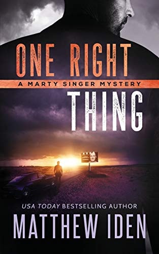 One Right Thing A Marty Singer Mystery