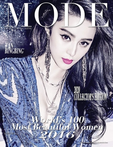 Mode Lifestyle Magazine World's 100 Most Beautiful Women 2016 2020 Collector's Edition - Fan Bingbing Cover