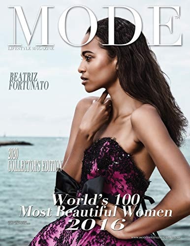 Mode Lifestyle Magazine World's 100 Most Beautiful Women 2016 2020 Collector's Edition - Beatriz Fortunato Cover