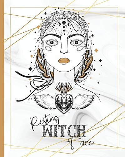 Resting Witch Face Your Personal Book Of Shadows