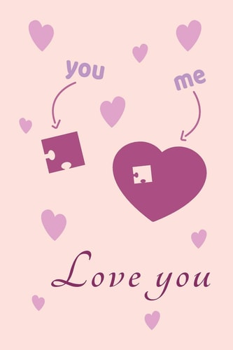 You Me Love You Valentines Day Gift for Her, Unique Valentine's Day Gift Ideas For Girlfriend, Wife