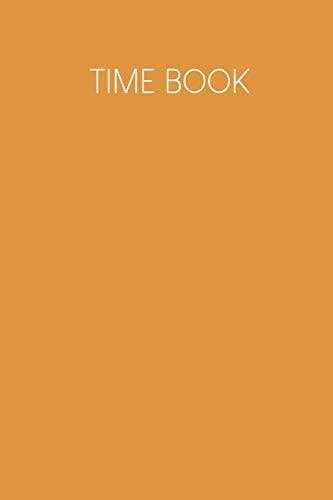 Time Book Weekly Timesheets to Complete for 2 Years - Design: Mustard Yellow