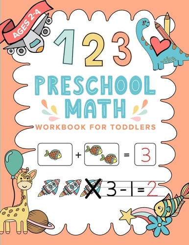 Preschool Math Workbook For Toddlers