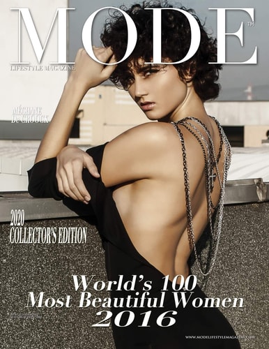 Mode Lifestyle Magazine World's 100 Most Beautiful Women 2016 2020 Collector's Edition - Méghane De Croock Cover