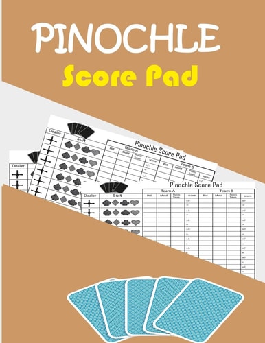 Pinochle Score Pad