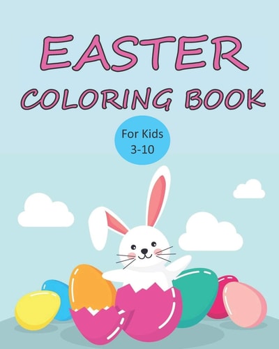 Easter Coloring Book Easter Basket Stuffer for Kids 3-10