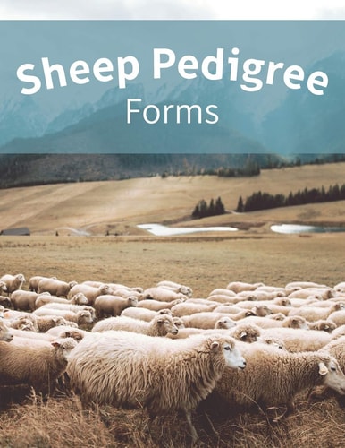 Sheep Pedigree Forms Keep Records of Your Herd's Bloodlines with 40 Easy-to-Use Three Generation Pedigree Templates: Just Fill in the Information / Great for 4H, FFA, Or Hobby Breeders