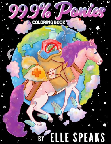 99.9% Ponies A Coloring Book
