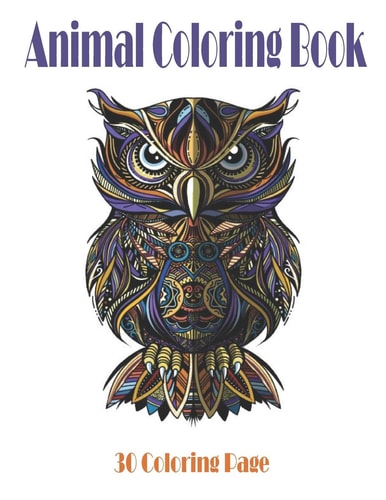 Animal Coloring Book Lovely Animals Coloring Books - Mosaic Coloring BookAnimal Mandala Coloring Book - Background for Anxiety Relief - Relaxation and Stress Reduction - an Adult Coloring Book with Lions, Lions , Elephants, Horses, Dogs, Cats, And