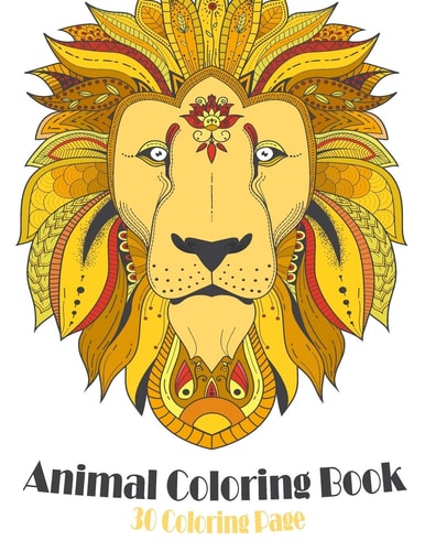 Animal Coloring Book Lovely Animals Coloring Books - Mosaic Coloring BookAnimal Mandala Coloring Book - Background for Anxiety Relief - Relaxation and Stress Reduction - an Adult Coloring Book with Lions, Lions , Elephants, Horses, Dogs, Cats, And