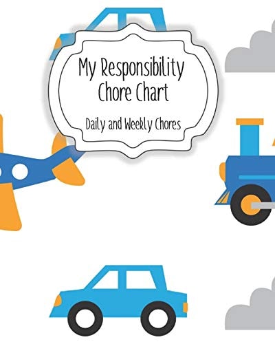 My Responsibility Chore Chart Daily and Weekly Chores for Children