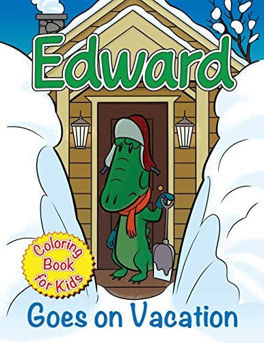 Edward Goes on Vacation Coloring Book for Kids