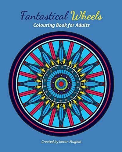 Fantastical Wheels Colouring Book For Adults and Young Car Enthusiastic Colourists!
