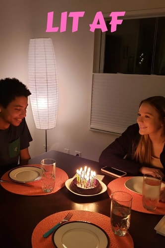 Lit AF Cake!