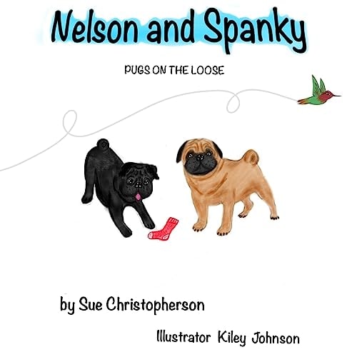 Nelson and Spanky Pugs on the Loose