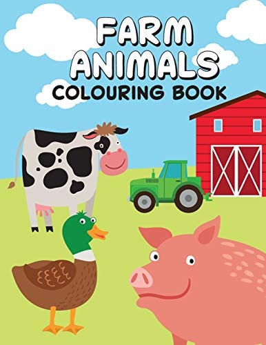 Farm Animals Colouring Book Children's Colouring Book: Farm Animals