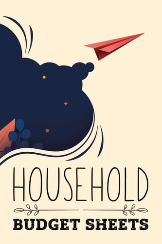Household Budget Sheets Weekly Or Monthly Financial Budget Sheets