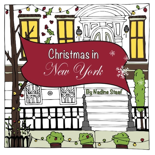 Christmas in New York Coloring Book