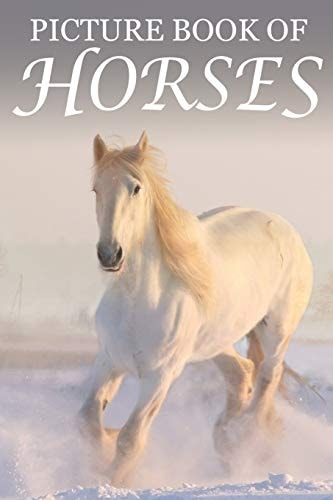 Picture Book of Horses For Seniors with Dementia [Best Gifts for People with Dementia]