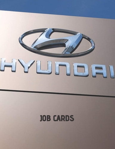 Jobcards Hyundai Style Jobcards for Mechanics