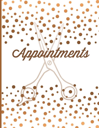Appointments Hair Salon Appointment Setting Book
