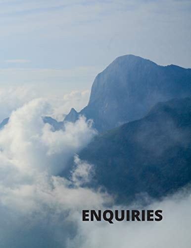 Enquiries Enquiry Book for General Telephone Email Retail Quotations