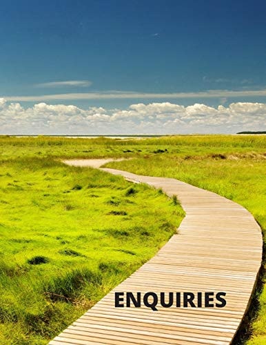 Enquiries Enquiry Book for General Telephone Email Retail Quotations