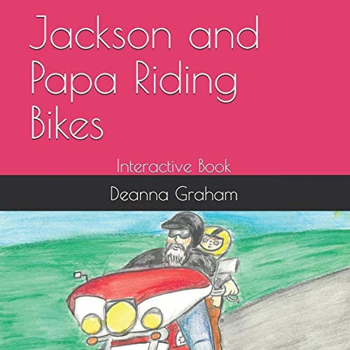 Jackson and Papa Riding Bikes Interactive Book