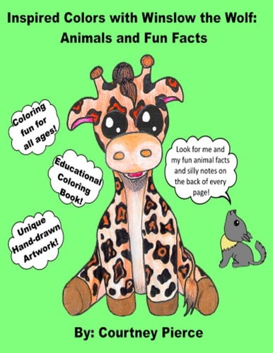 Inspired Colors with Winslow the Wolf Animals and Fun Facts