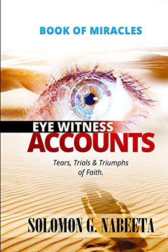 Book Of Miracles Eye Witness Accounts