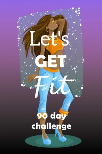 Let's Get Fit 90 Day Challenge Set Your Goal, Get Ready, and Start Getting Back Into Shape! Fashionista Denim Crop Top