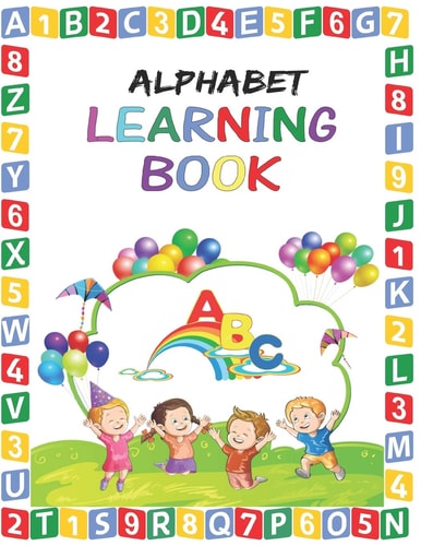 Alphabet Learning Book Alphabet Learning Book for Toddlers - Preschool Alphabet Learning Book for Kids Age 2 - 6