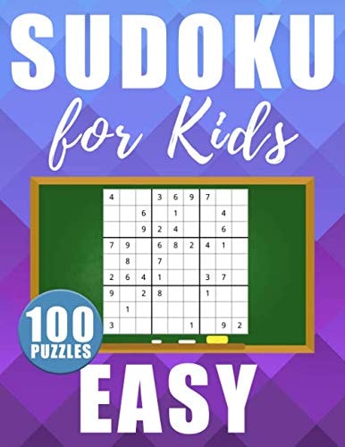 Sudoku For Kids Easy 200 Large Size Sudokus - Easy Level with Solutions