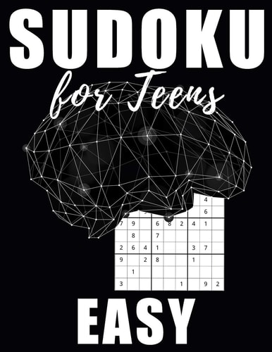 Sudoku For Teens Easy 00 Large Size Sudokus - Easy Level with Solutions