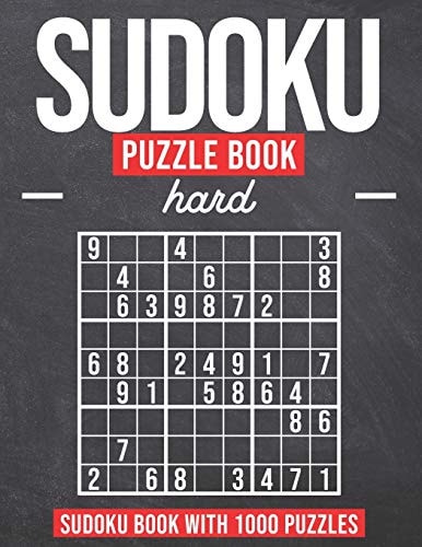 Sudoku Puzzle Book Hard Sudoku Puzzle Book with 1000 Puzzles - Hard - For Adults and Kids