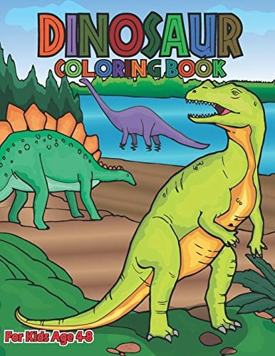 Dinosaur Coloring Book Beautiful Dinosaur Coloring Book for Kids Age 4-8 by Hero's Story