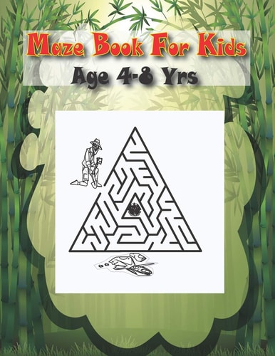 Maze Book For Kids Age 4-8 Yrs Easy Beautiful Funny Maze Puzzles for Kids - Activity Workbook Gift For Birthday Anniversary Puzzle Lovers