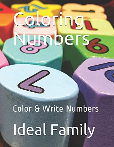 Coloring Numbers Write & Coloring & Learn Numbers (1-20)