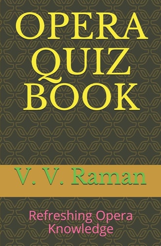 Opera Quiz Book Refreshing Opera Knowledge