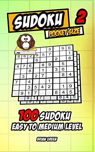 Sudoku Pocket Size 2 100 Sudoku Easy to Medium Level