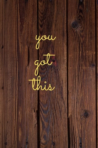 You Got This NOTEBOK for Girls, Kids, Women and Men