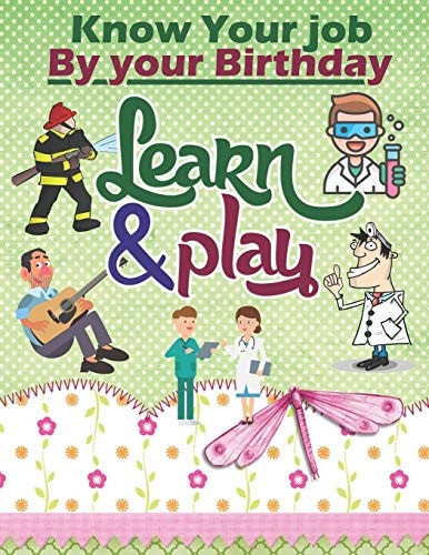 Know Your Job by Your Birthday, Learn & Play For Kids, Funny Game for Learning Jobs with Illustrations and Learn First Words
