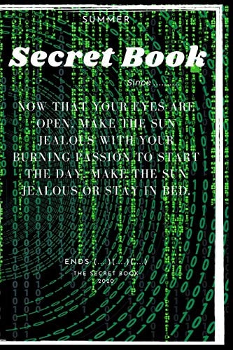 The Secret Book 2020 Make the Sun Jealous Or Stay in Bed. The Secret Book