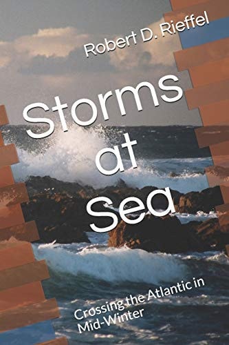 Storms at Sea Crossing the Atlantic in Mid-Winter