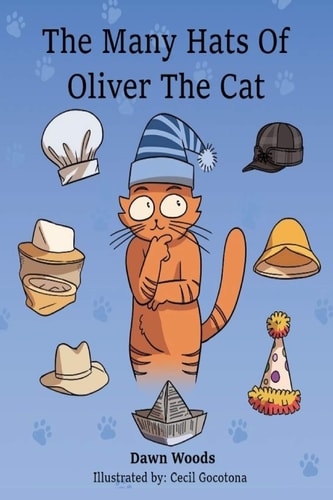 The Many Hats of Oliver the Cat