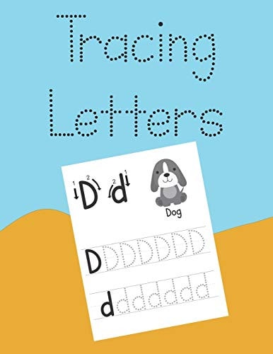 Tracing Letters Alphabet Writing Practice For Kids Ages 3-5