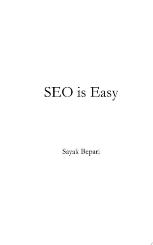 SEO is Easy